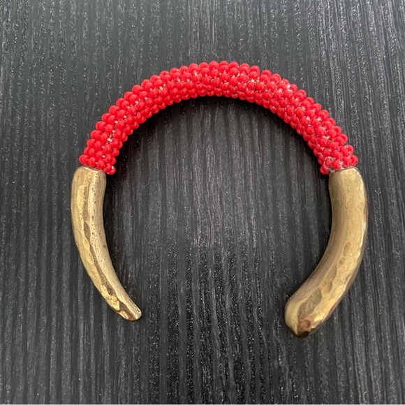 African Brass Bracelet - Picture 1 of 1
